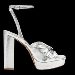 WISHBONE GEMMA HEEL Size 7 Silver